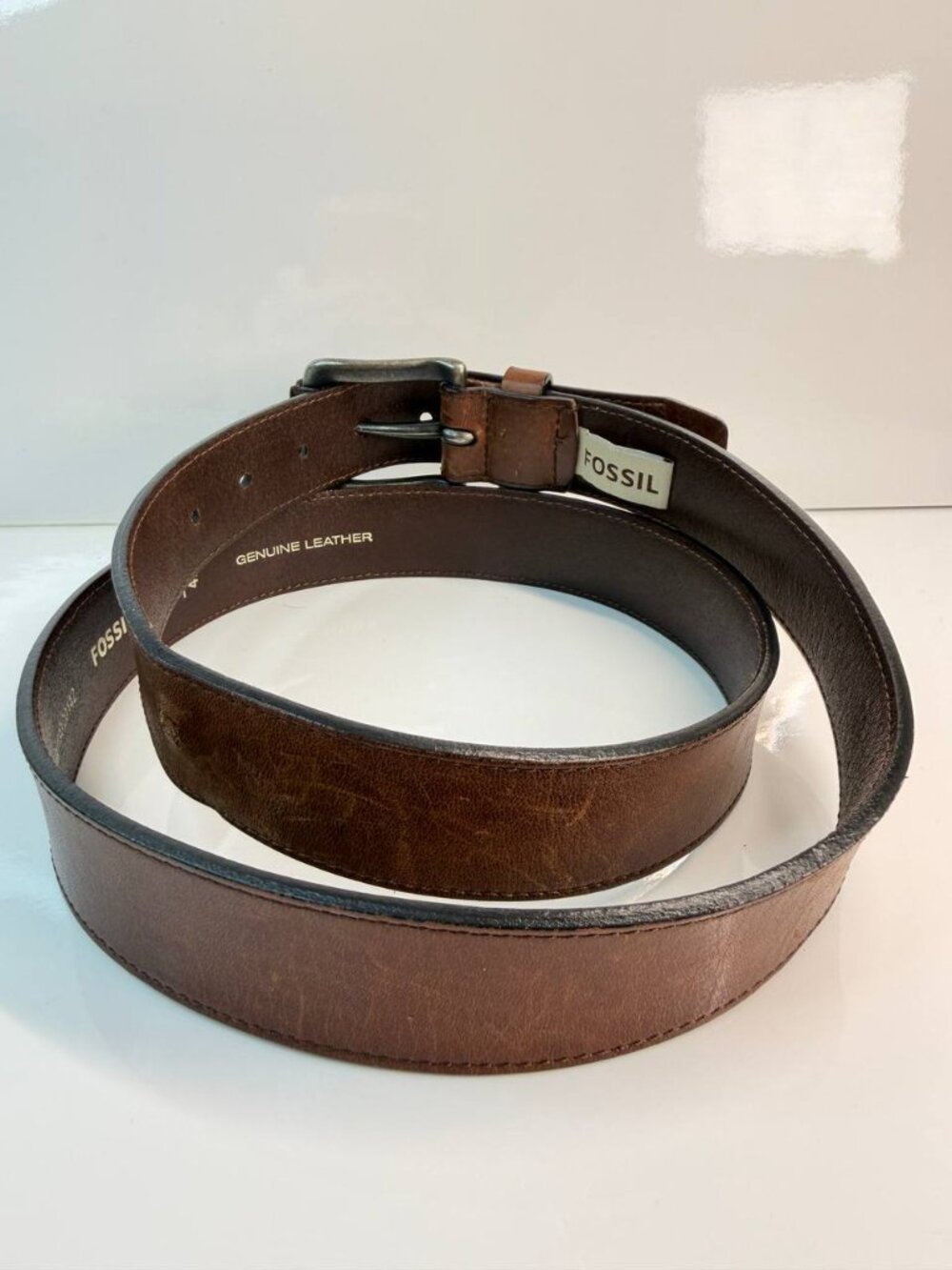 Fossil Leather Belt – Size 42 | Classic Style - Picture 16 of 16